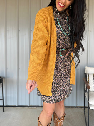 Goldenrod Cardigan