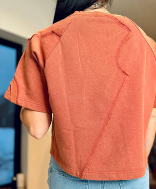 Russet Wrangler Top