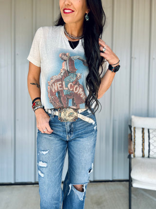 Welcome Cowboy Tee