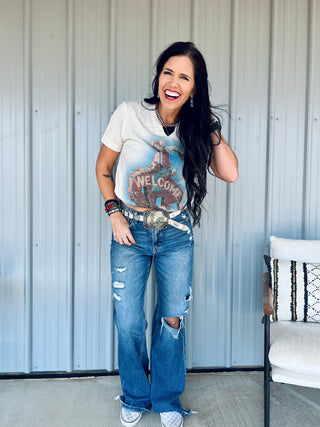 Welcome Cowboy Tee