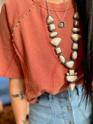Russet Wrangler Top