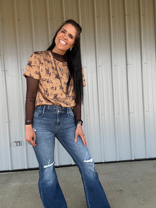 Freedra Flare Jean
