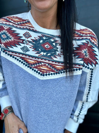 Wallabee Western Crewneck