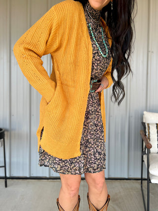 Goldenrod Cardigan