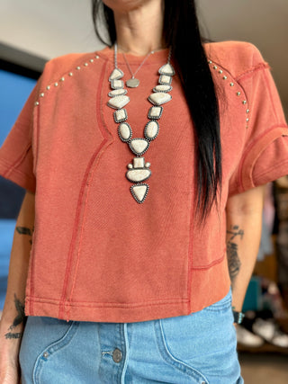Russet Wrangler Top