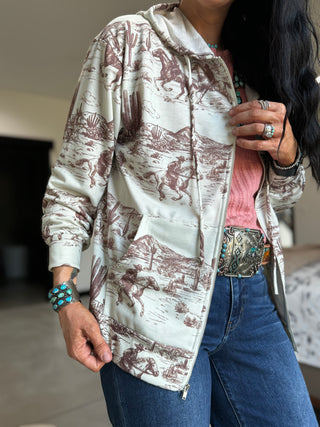 Keokuk Zip Up Hoodie
