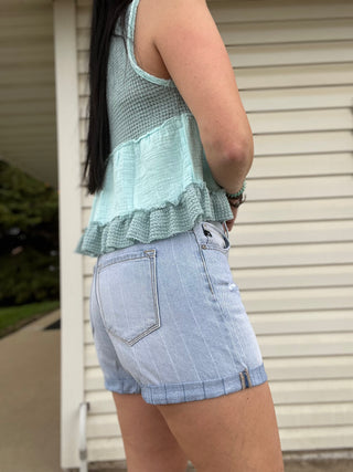 Ramona Tank- Teal