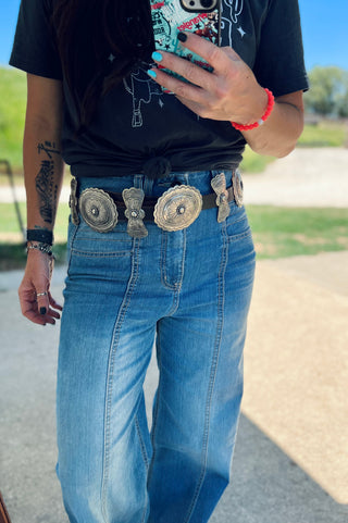 Desperado & Turquoise -Concho Belt