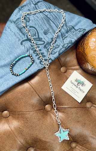 Shooting Star- Lariat Necklace