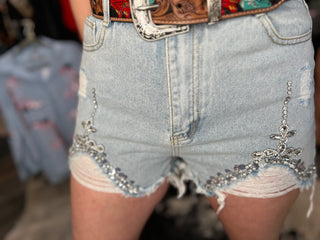 Cornell Crystal Shorts