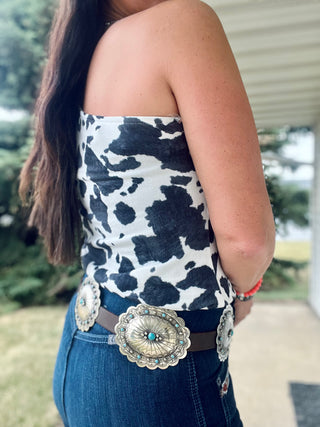 Six Shooter Concho Belt