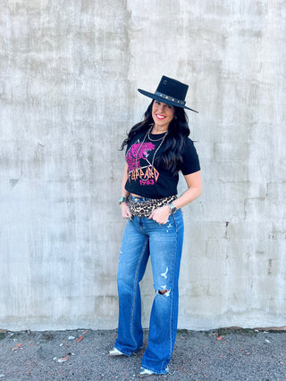 The Cosmic Cowgirl Charlie 1 Horse Hat - Black