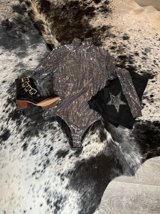 Sequins Bodysuit