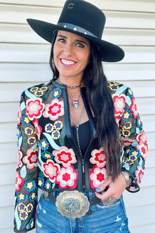 Art Deco Leather Jacket