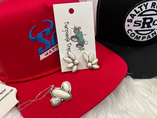 Amigo- White Stone Necklace