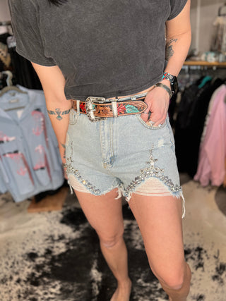 Cornell Crystal Shorts