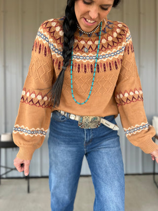Arlo Aztec Sweater