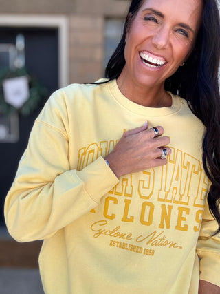 Iowa State Sanders Puff Crew- Gameday Social Apparel