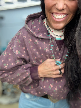 Fairville Floral Hoodie