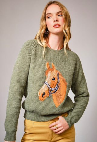 Pony Up Sweater