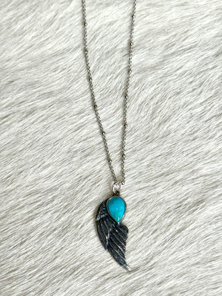Eagle Wing Turquoise Necklace