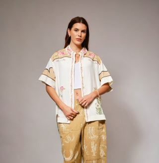 Worthington Embroidered Top