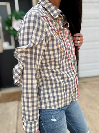 Sonora Gingham Top