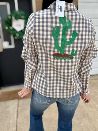 Sonora Gingham Top