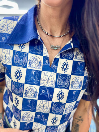 Cambridge Check Top