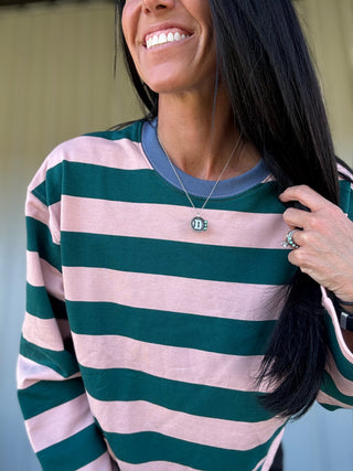 Reserve Ribbed Neck Long Sleeve