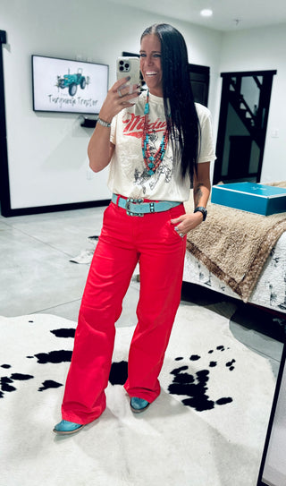 Raven Red Pant