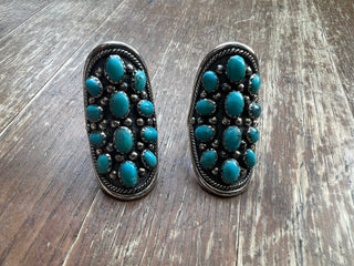 Turquoise Oval Ring-Paige Wallace Designs