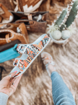 Mama Mia Sandal - Aztec