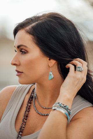 The Tower Turquoise Earrings